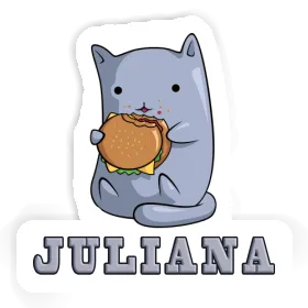 Juliana Sticker Hamburger Image