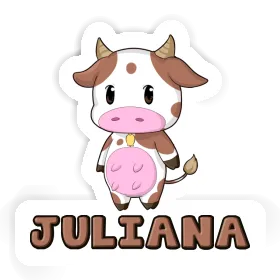 Sticker Juliana Cow Image