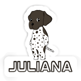 Autocollant Chien de chasse Juliana Image