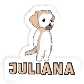 Autocollant Juliana Golden Retriever Image