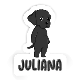 Autocollant Labrador Retriever Juliana Image