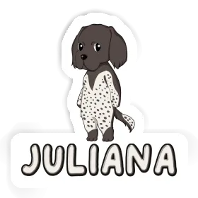 Sticker Munsterlander Juliana Image