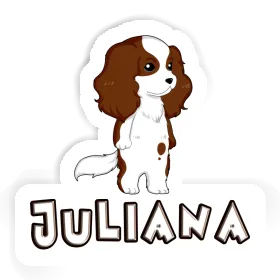 Juliana Sticker Cavalier King Charles Spaniel Image