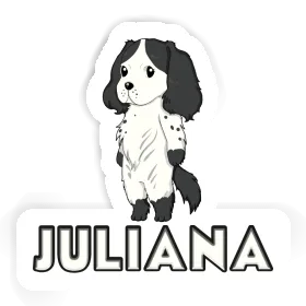 Autocollant Cocker anglais Juliana Image