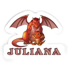 Sticker Dragon Juliana Image