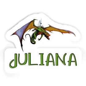 Juliana Sticker Dragon Image