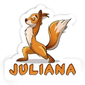 Squirrel Sticker Juliana Image