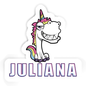 Unicorn Sticker Juliana Image