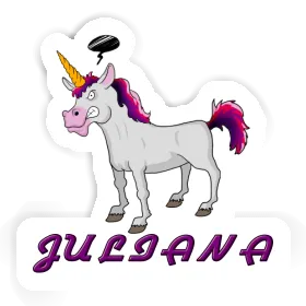 Unicorn Sticker Juliana Image