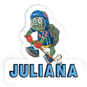 Sticker Ice-Hockey Player Juliana Image