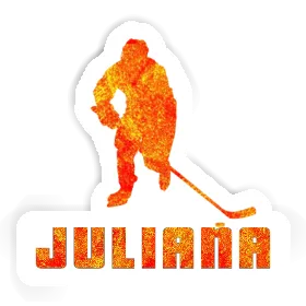 Sticker Eishockeyspieler Juliana Image