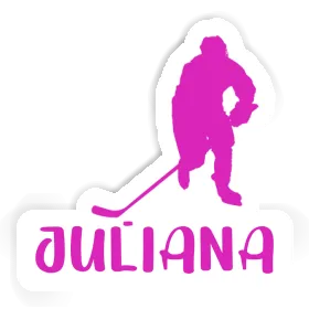 Juliana Sticker Eishockeyspielerin Image