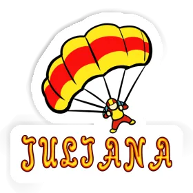 Skydiver Sticker Juliana Image