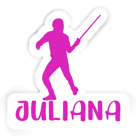 Fencer Sticker Juliana Image