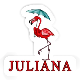 Flamingo Aufkleber Juliana Image