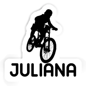 Sticker Freeride Biker Juliana Image