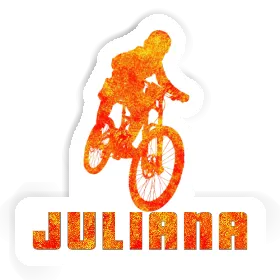 Sticker Freeride Biker Juliana Image