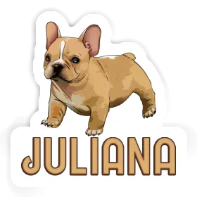 Juliana Sticker Frenchie Image