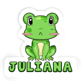 Sticker Frog Juliana Image