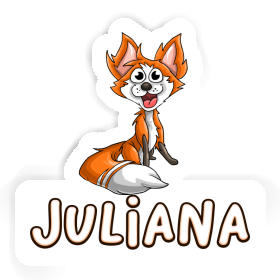 Aufkleber Fuchs Juliana Image