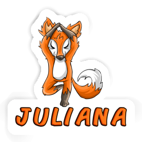 Juliana Sticker Yogi Image