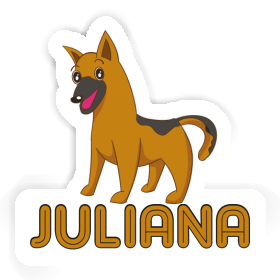 Autocollant Chien de berger Juliana Image