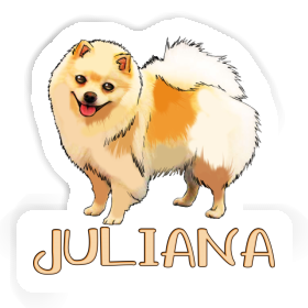 Sticker Juliana German Spitz Image