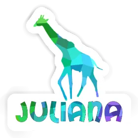 Sticker Juliana Giraffe Image