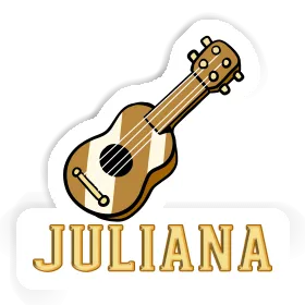 Guitar Sticker Juliana Image