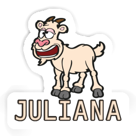 Sticker Juliana Goat Image