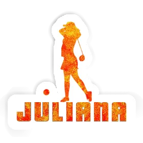 Sticker Golfer Juliana Image