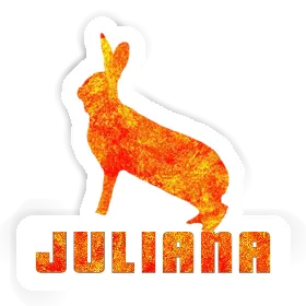 Juliana Sticker Rabbit Image