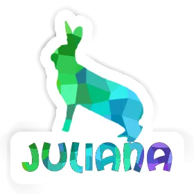 Sticker Juliana Rabbit Image