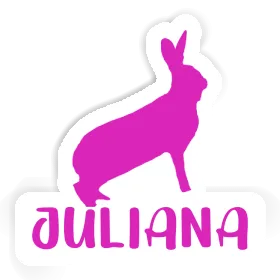 Juliana Sticker Rabbit Image