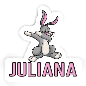 Sticker Dabbing Hare Juliana Image