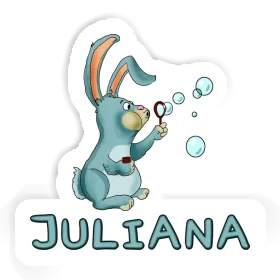 Sticker Juliana Rabbit Image