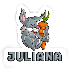 Juliana Sticker Easter bunny Image