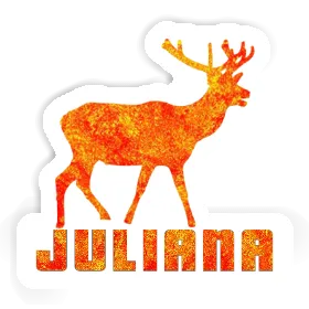 Juliana Sticker Deer Image