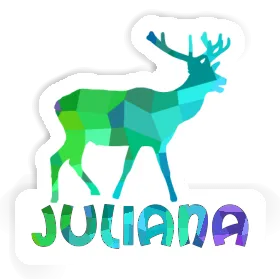 Juliana Sticker Deer Image