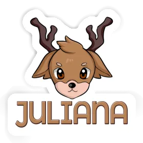 Juliana Sticker Deer Image