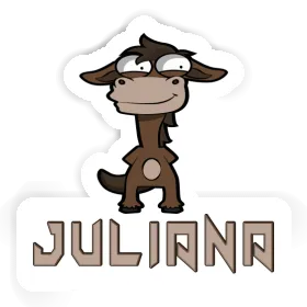 Sticker Juliana Standing Horse Image