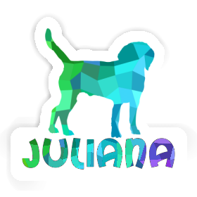 Sticker Juliana Hund Image