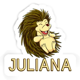 Sticker Hedgehog Juliana Image