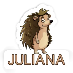 Sticker Juliana Hedgehog Image