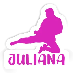 Sticker Karateka Juliana Image