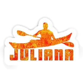 Kayaker Sticker Juliana Image