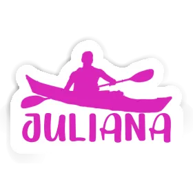 Kayaker Sticker Juliana Image