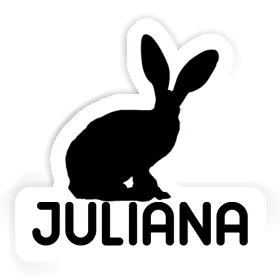 Rabbit Sticker Juliana Image