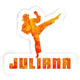 Karateka Sticker Juliana Image