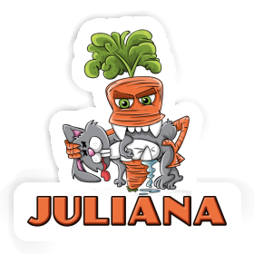 Juliana Sticker Monster Carrot Image